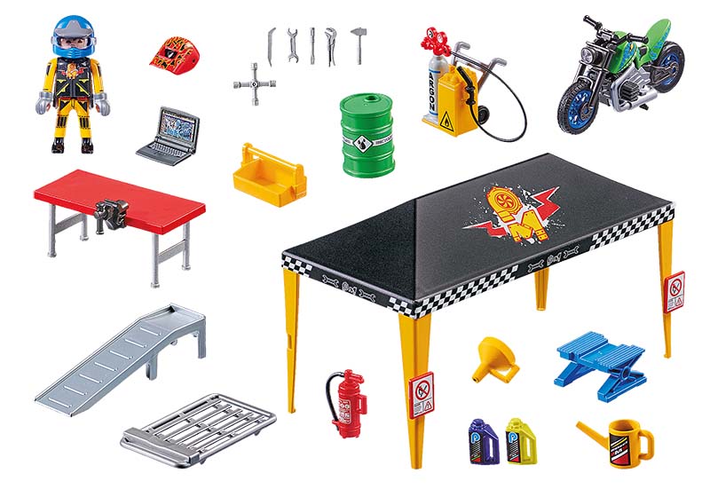 Stuntshow Tienda Taller de Playmobil